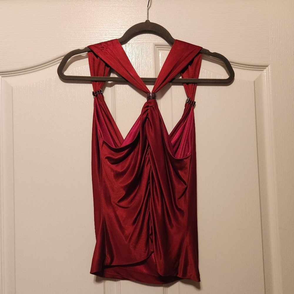 Cache Red Blouse - Picture 3 of 5